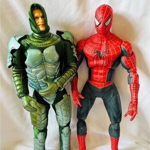 Spider-Man 2004 Movie Figures Mattel Toy Biz Green Goblin